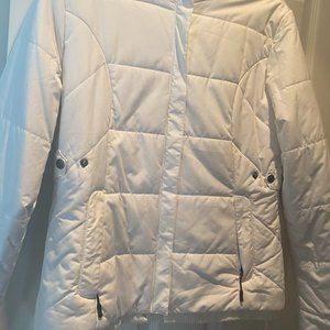 Oakley white puffer winter jacket size L